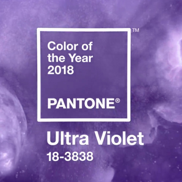 Ultra Violet ist die Pantone-Farbe von 2018